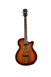 Washburn Festival Series Cutaway Acoustic/Electric Guitar, Koa Burst