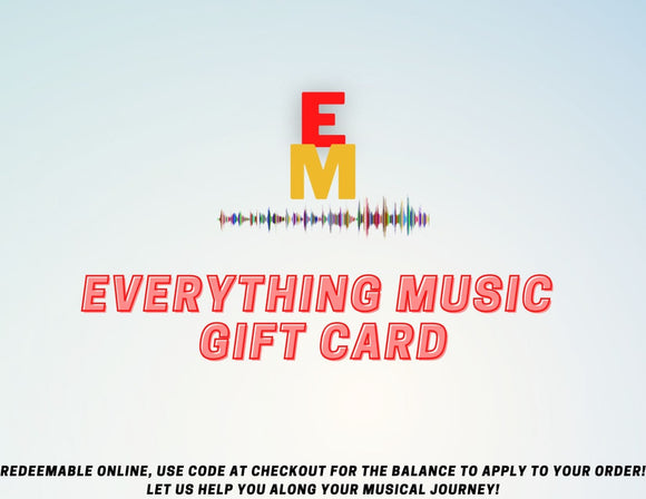 Everything Music Gift Card