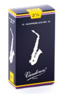 Vandoren Reeds Alto Saxophone: 10ct